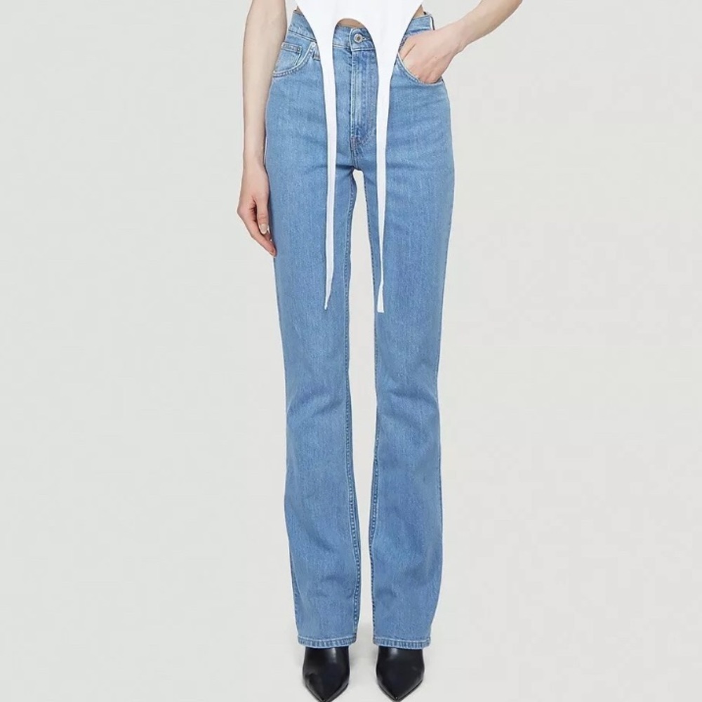 Helmut Lang Femme Hi Bootcut Jeans Size 26